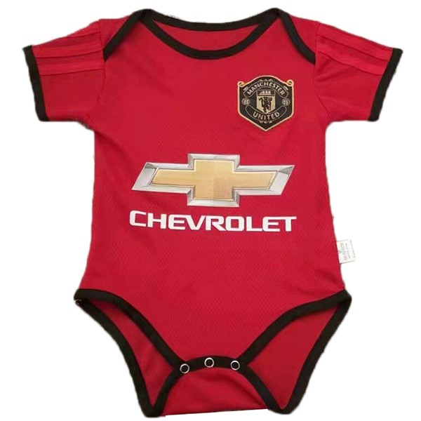 Camiseta Manchester United Primera equipo Onesies Niño 2019-20 Rojo